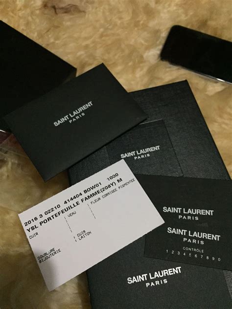 ysl authenticity check online free|how to spot a ysl.